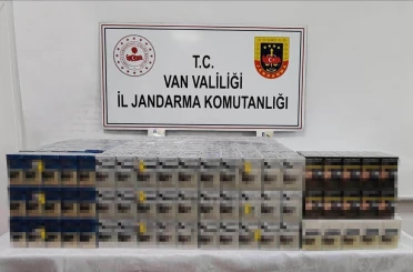 Çaldıran’da bin 230 paket kaçak sigara ele geçirildi 