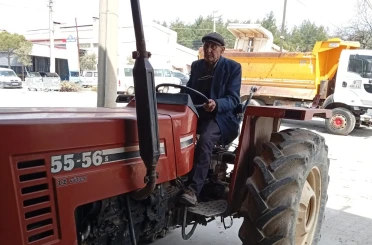 Çalınan traktörüne 21 yıl sonra kavuştu 