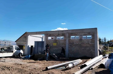 Çambaşı Yaylası İçme Suyu Arıtma Tesisi’nde çalışmalar sürüyor 