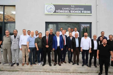 Çameli Belediyesi Yöresel Ekmek Fırını ve yatırımlar açıldı 