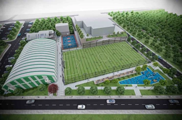 Çamlıtepe Spor Kompleksi’nin yüzde 71’i tamamlandı 