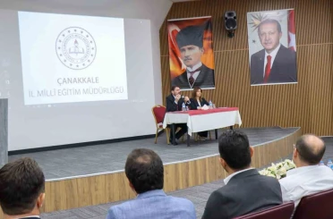 Çanakkale’de eğitimde yenilikçi teknolojilerin etkin kullanımı toplantısı gerçekleştirildi 
