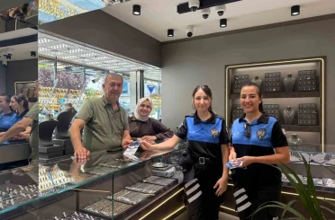 Çankırı’da kuyumculara "dolandırıcılık" bilgilendirilmesi 