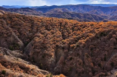 Çankırı’da mest eden sonbahar manzaraları 