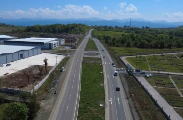 Çarşamba-Ayvacık yolunda çalışmalar hızlandı 