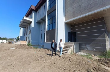 Çarşamba Hükümet Konağı inşaatında sona doğru 