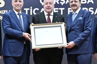 Çarşamba Ticaret Borsası ’5 yıldızlı borsa’ statüsünü korudu 