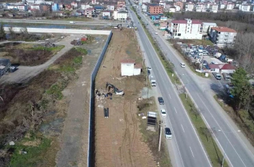 Çarşamba’da içme suyu hattı yenileme çalışması 