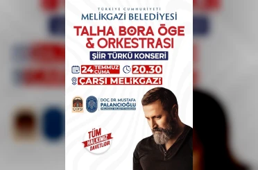 Çarşı Melikgazi’de şiir ve türkü sesleri yükselecek 