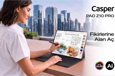 Casper’dan laptop gibi tablet: Casper PAD Z10 Pro 