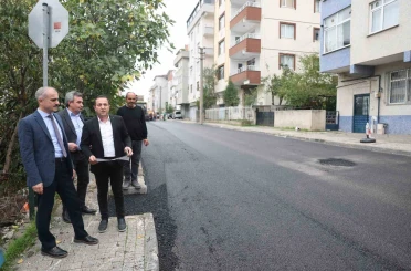 Çayırova’da 3 mahallede yol yenileme çalışması 