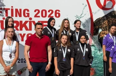 Çekerek Kano Takımı Türkiye şampiyonu oldu 