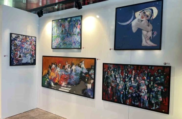 Cengiz Aytmatov Enstitüsü, İstanbul’da "Ulu Bozkırın Ruhu" adlı resim sergisi düzenledi