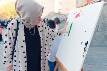 Cengiz Topel İlkokulunda Filistin etkinliği