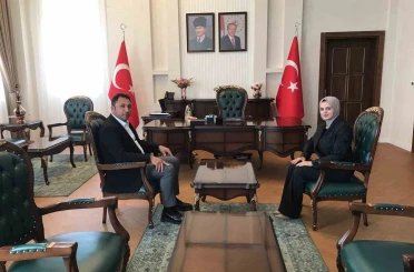 Cengiz’den Kaymakam Bayguş’a hayırlı olsun ziyareti 