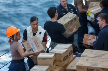 CENTCOM’dan ABD gemilerine ikmal paylaşımı 