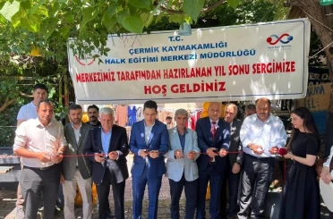 Çermik’te kadınların el emeği sergisi açıldı 