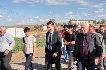 Çermik’te mahalle yolları yapımı denetlendi
