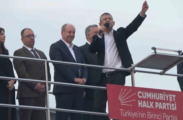 CHP Genel Başkanı Özel, Yalova’daki mitingde konuştu 