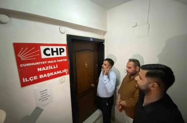 CHP Nazilli ilçe teşkilatında devir teslim krizi 