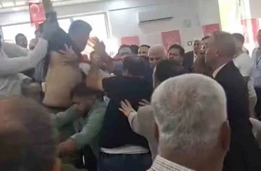 CHP Samandağ ilçe kongresinde kavga çıktı 