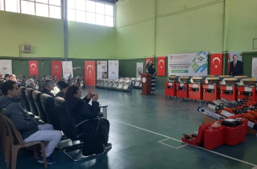 Çiftçilere makine ve ekipman desteği