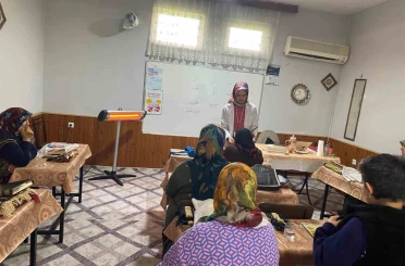Çilimli’de kursiyerlere sağlık farkındalık eğitimi 