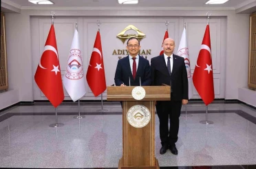 Çin Büyükelçisi Jiang Xuebin’den Adıyaman Valiliğine Ziyaret 