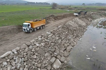 Çine Sulaması inşaatında çalışmalar sürüyor 