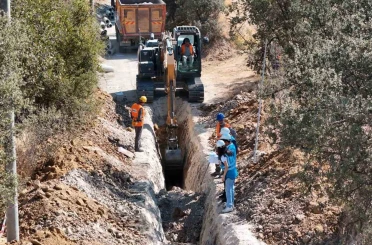 Çine’de 7 milyonluk altyapı yatırımı için start verildi
