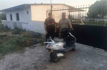 Çine’de çalınan motosiklet JASAT çalışmasıyla bulundu 