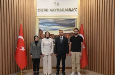 Cizre Kaymakamı Baycar’a TEKNOFEST Drone Şampiyonası bilgilendirmesi 