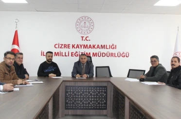 Cizre’de açıköğretim sınavları öncesi koordinasyon toplantısı 