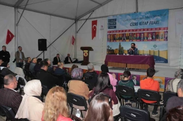Cizre’de Kitap Fuarı yoğun ilgi gördü, stantlar doldu taştı 