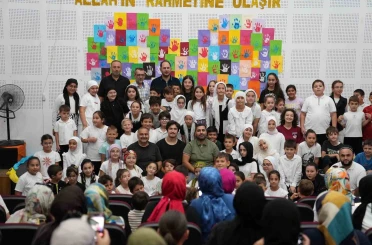 Çocuk üniversitesi milli ve manevi değerlere sahip çıkıyor 