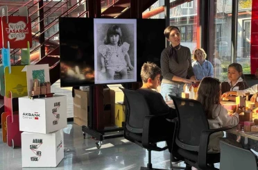 Çocuklar Pancar Deposu’nda sanatla buluştu