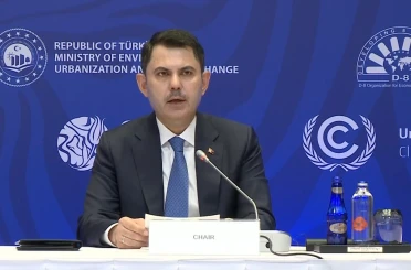 COP31 Başkanı Kurum, İstanbul’da D-8 Ülkeleri COP 31 toplantısına başkanlık etti 