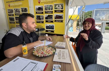 Çorum Belediyesi Çözüm Merkezi Noktası Saat Kulesi önünde kuruldu 