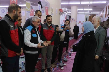 Çorum Belediyesi Suriye’de gönül sofrası kurdu 