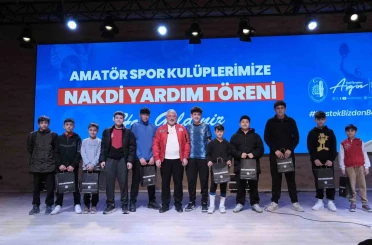 Çorum Belediyesi’nden amatör spor kulüplerine 3 milyon liralık nakdi yardım 