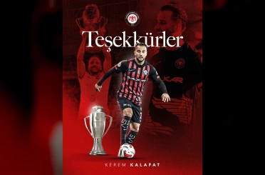 Çorum FK, Kerem Kalafat’a veda etti 