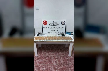 Çorum’da 756 adet sentetik ecza hapı ele geçirildi: 1 tutuklama 