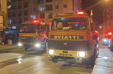 Çorum’da halı yıkama merkezinde yangın 