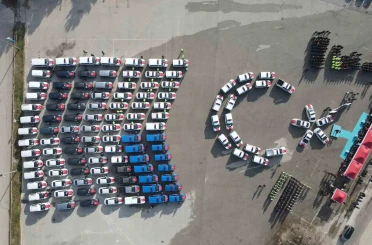 Çorum’da jandarma ve emniyete tahsis edilen 123 yeni araç törenle teslim edildi 