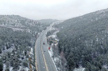 Çorum’da kar yağışı etkili oluyor 