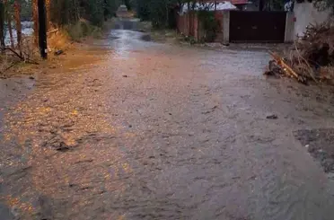 Çorum’da kuvvetli sağanak hayatı olumsuz etkiledi
