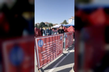 Çorum’da "seç-al" kuralına uymayan pazar esnafının tezgahı kapatıldı 