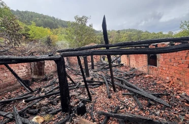 Çorum’da yanan ahırdaki 30 küçükbaş hayvan telef oldu 