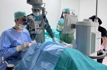 Çukurca’da katarak ameliyatı yapıldı 