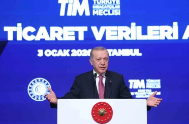 Cumhurbaşkanı Erdoğan: "2025 yılında ihracat rekoru kırıldı"